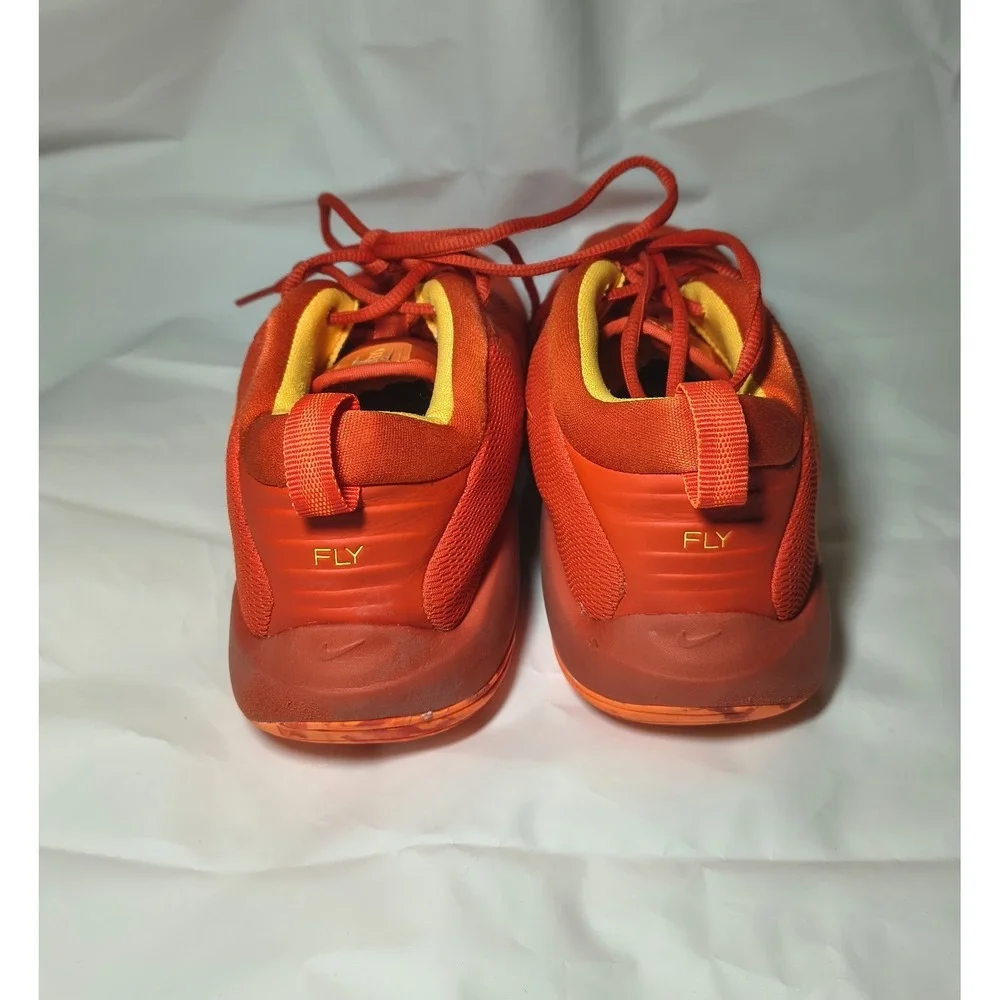 Nike IsoFly Big Kids Basketball Shoes Team Orange Laser Orange FN4384-800 Size 7